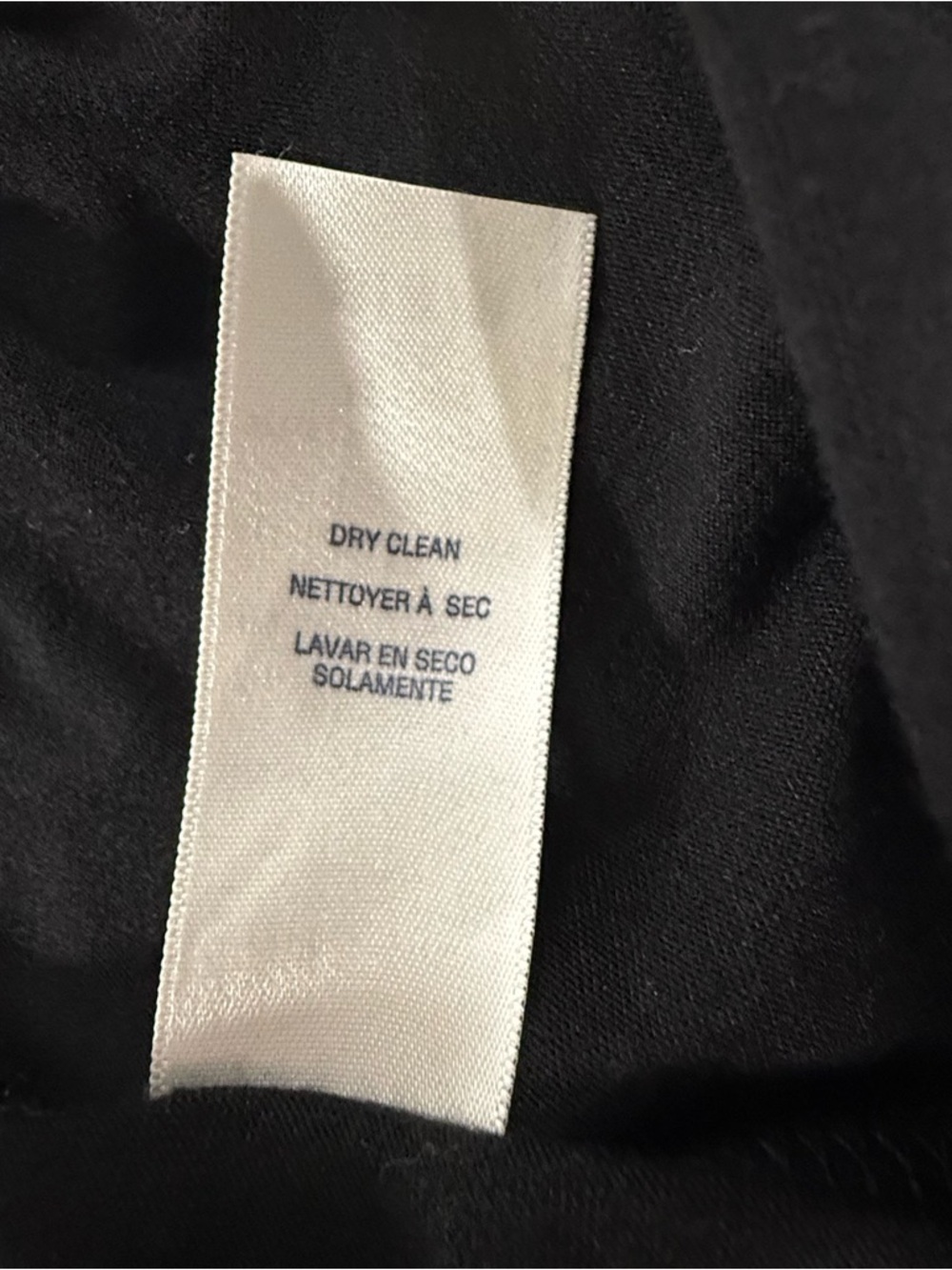 NWT Ella Moss Black Rayon Faux Wrap Maxi Dress Tie Shoulder Size M Medium - Picture 10 of 10